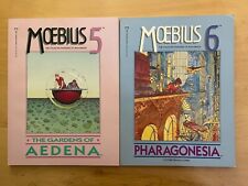 Moebius Vol 5 & 6 Graphic Novel Lot - Gardens Aedena & Pharagonesia (1988) picture
