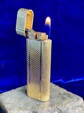 Cartier Lighter Gold Oval Vintage Good Condition Working 1 Year Warranty picture