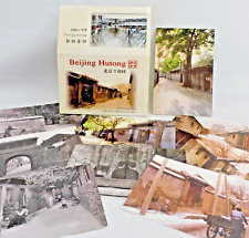 Postcards Beijing China Folder 10 Cards Hutong Alleys China's Vanishing History picture