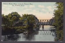 Pawtuxet Railway Bridge crossing Pawtuxet River near Providence RI postcard 1911 picture