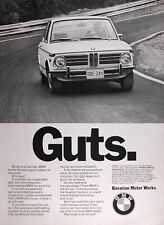 1973 BMW 2002 Lot of (2) GENUINE Vintage Ads ~  picture