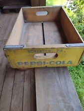 Vintage Wooden Pepsi Crate Scranton, Pa picture