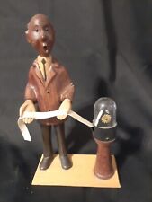 COMPLETE 1950-1960  Stockbroker Figurine by Romer of Italy - Ticker Tape Reader picture