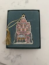 Lenox Pink Victorian House Christmas Ornament picture