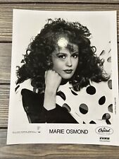 Vintage Marie Osmond Press Release Photo 8x10 Capital Nashville A Black White picture