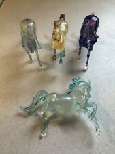 Breyer Reeves Translucent Mixed Horses Lot Of 4 ~READ DESCRIPTION~ picture