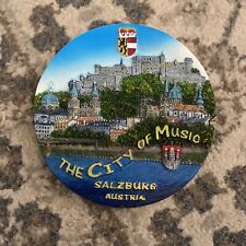The City of Music Salzburg Austria collectors wall hanging picture