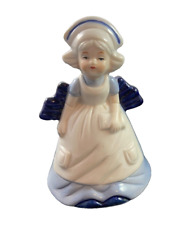 VTG Nurse Angel w Wings Figurine Bell Nurse Sick Bell Great Condition Porcelain picture