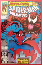 ✦ Spider-Man Unlimited #1 (1993, Marvel) VF/NM 1st App Shriek Maximum Carnage picture