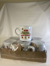 2022 Waffle House Happy Holidays Coffee Mugs Christmas Set of 6 Tuxton Diner Cup picture