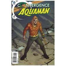 Convergence Aquaman #1 in Near Mint condition. DC comics [w* picture