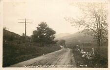 Postcard RPPC 1920s Vermont Arlington Approaching from North @25 24-5445 picture