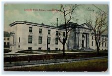 1910 Louisville Public Library Louisville Kentucky KY Posted Postcard picture