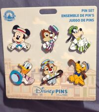 Disney DAPPER DANS 2024 set of 6 pins New Mickey Donald Pluto Goofy Chip Dale picture