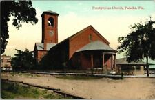 EARLY 1900'S. PRESBYTERIAN CHURCH. PALATKA, FL. POSTCARD r18 picture