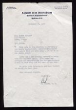 Al Ullman Signed Letter Autographed TLS Vintage Signature picture