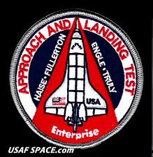 ALT APPROACH AND LANDING TEST ORIGINAL A-B Emblem ENTERPRISE NASA SHUTTLE PATCH picture
