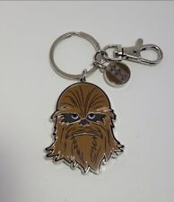 Disney Parks Star Wars Chewbacca Metal Keychain Bandolier Medallion and Clip picture