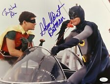 1966-68 Adam West Burt Ward Batman Signed LE 11x14 Color Photo (JSA) picture