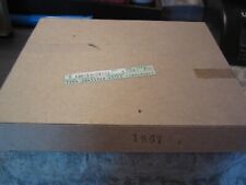 VTG Schrade 1992/93 Federal Duck Stamp Commemorative Knife #1867 BOX AND PAPERS picture