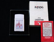 Vintage Zippo Slim 1981 DIXILYN (INT’L) A.G. Silver Oil Lighter w/ Box Unfired picture