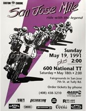 BMW Norton Triumph BSA San Jose Mile National TT Racing Motorcycle Poster  C picture