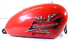 Vintage Budweiser Beer Motorcycle Gas/Fuel Tank Ice Chest Cooler Biker Large picture