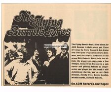 1971 The Flying Burrito Bros. Self-Titled Vintage Album Promo Print Ad picture