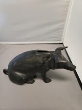Two Piece Cast Iron Pig picture