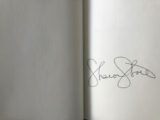 Sharon Stone autographed auto Beauty of Living Twice hardcover 1st edition book picture