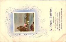 Vintage Postcard- A Happy Birthday. picture