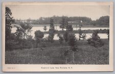Postcard - Reservoir Lake New Rochelle New York NY Nature 1900s Early Vintage picture