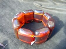 122 gram 8 beads bangle bracelet Indonesia Red Purple Amber No.2 picture