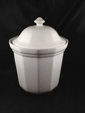 Vintage Pfaltzgraff HERITAGE White Covered Canister 10-3/4” Ceramic picture