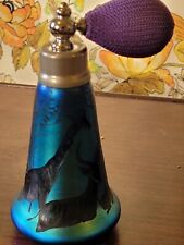 Lundberg Studios Art Glass  African Animals - Perfume Atomizer Bottle Richter picture