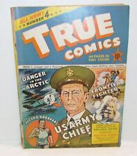 True Comics #4 1941 Parents' Institute Press, General George Marshall picture