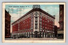 Buffalo, NY-New York, Hotel Lafayette Advertising c1925, Vintage Postcard picture