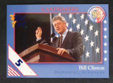 1992 wild Card Decision ‘92 Bill Clinton 5 Stripe #8 picture