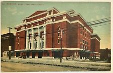 New Opera House. Boston, Massachusetts ￼Vintage Postcard picture