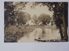Lincoln, Illinois IL ~ Chautauqua Lake 1910 SEPIA L724 picture