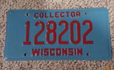 1985 Wisconsin Collector Plate 128202. See Note picture