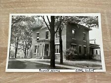Vintage Postcard Powell Home Little School White Border RPPC picture
