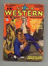 Star Western Pulp Aug 1936 Vol. 9 #3 GD Low Grade picture