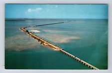 Craig Key FL-Florida, Aerial Of Greyhound Key, Antique, Vintage Postcard picture