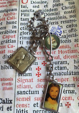 RARE LOT ex-voto Padre Pio's : for grace received with sterling Silver - 1973  picture