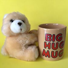 MCM Retro FTD Big Hug Mug + HTF Plush Teddy Bear Set True Detective Coffee Cup picture