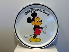 Vintage Walt Disney Productions Mickey Mouse Disney World Metal Tray picture