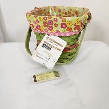 Longaberger 2011 Easter Basket+Protector+Liner+Cards~Sold One Month Only~25th Ed picture