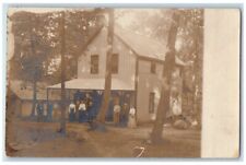 c1905 Mt. Vernon Cottage Inn View Men Women Virginia VA RPPC Photo Postcard picture