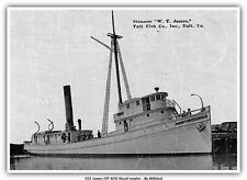 USS James (SP-429) Naval trawler picture